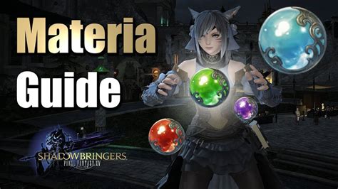 ffxiv how to enhance with materia